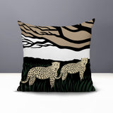 Vold Leopard Reversible Indoor/Outdoor Square Pillow