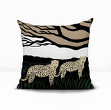 Vold Leopard Reversible Indoor/Outdoor Square Pillow