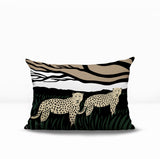 Vold Leopard Reversible Indoor/Outdoor Rectangle Pillow