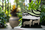 Vold Leopard Reversible Indoor/Outdoor Rectangle Pillow