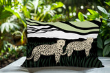 Vold Leopard Reversible Indoor/Outdoor Rectangle Pillow