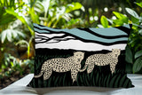 Vold Leopard Reversible Indoor/Outdoor Rectangle Pillow