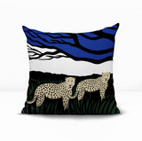 Vold Leopard Reversible Indoor/Outdoor Square Pillow