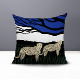 Vold Leopard Reversible Indoor/Outdoor Square Pillow