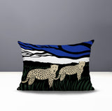 Vold Leopard Reversible Indoor/Outdoor Rectangle Pillow