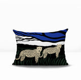 Vold Leopard Reversible Indoor/Outdoor Rectangle Pillow