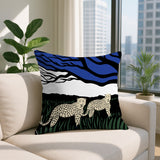 Vold Leopard Reversible Indoor/Outdoor Rectangle Pillow