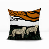 Vold Leopard Reversible Indoor/Outdoor Square Pillow