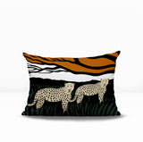 Vold Leopard Reversible Indoor/Outdoor Rectangle Pillow