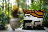 Vold Leopard Reversible Indoor/Outdoor Rectangle Pillow