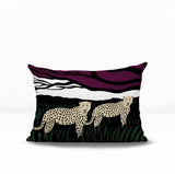 Vold Leopard Reversible Indoor/Outdoor Rectangle Pillow