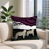 Vold Leopard Reversible Indoor/Outdoor Rectangle Pillow