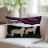 Vold Leopard Reversible Indoor/Outdoor Rectangle Pillow