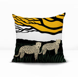 Vold Leopard Reversible Indoor/Outdoor Square Pillow