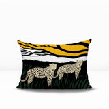 Vold Leopard Reversible Indoor/Outdoor Rectangle Pillow