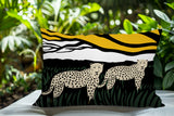 Vold Leopard Reversible Indoor/Outdoor Rectangle Pillow