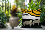 Vold Leopard Reversible Indoor/Outdoor Rectangle Pillow