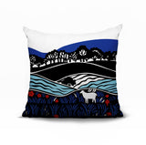 Voldy Floral Landscape Reversible Indoor/Outdoor Square Pillow