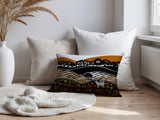 Voldy Floral Landscape Reversible Indoor/Outdoor Rectangle Pillow