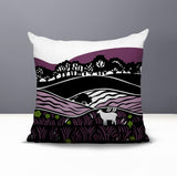 Voldy Floral Landscape Reversible Indoor/Outdoor Square Pillow