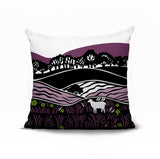Voldy Floral Landscape Reversible Indoor/Outdoor Square Pillow
