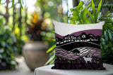 Voldy Floral Landscape Reversible Indoor/Outdoor Rectangle Pillow