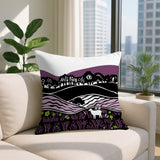 Voldy Floral Landscape Reversible Indoor/Outdoor Square Pillow