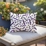 Voxa Abstract Reversible Indoor/Outdoor Lumbar Pillow