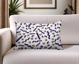 Voxa Abstract Reversible Indoor/Outdoor Lumbar Pillow