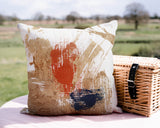 Wanda Abstract Reversible Indoor/Outdoor Square Pillow