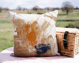 Wanda Abstract Reversible Indoor/Outdoor Square Pillow