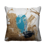 Wanda Abstract Reversible Indoor/Outdoor Square Pillow