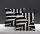 Waren Geometric Reversible Indoor/Outdoor Square Pillow
