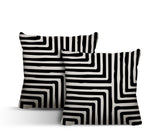 Waren Geometric Reversible Indoor/Outdoor Square Pillow