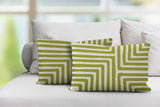 Waren Geometric Reversible Indoor/Outdoor Rectangular Pillow