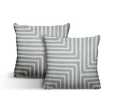 Waren Geometric Reversible Indoor/Outdoor Square Pillow