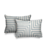 Waren Geometric Reversible Indoor/Outdoor Rectangular Pillow