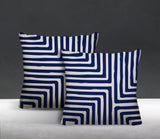 Waren Geometric Reversible Indoor/Outdoor Square Pillow