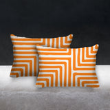Waren Geometric Reversible Indoor/Outdoor Rectangular Pillow