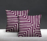 Waren Geometric Reversible Indoor/Outdoor Square Pillow
