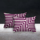 Waren Geometric Reversible Indoor/Outdoor Rectangular Pillow