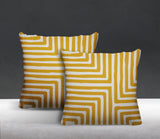 Waren Geometric Reversible Indoor/Outdoor Square Pillow