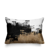 Wes Abstract Reversible Indoor/Outdoor Rectangular Pillow