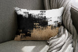 Wes Abstract Reversible Indoor/Outdoor Rectangular Pillow