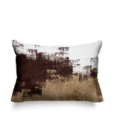 Wes Abstract Reversible Indoor/Outdoor Rectangular Pillow