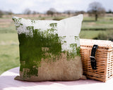 Wes Abstract Reversible Indoor/Outdoor Square Pillow