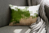Wes Abstract Reversible Indoor/Outdoor Rectangular Pillow