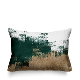 Wes Abstract Reversible Indoor/Outdoor Rectangular Pillow