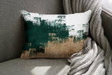 Wes Abstract Reversible Indoor/Outdoor Rectangular Pillow