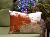 Wes Abstract Reversible Indoor/Outdoor Rectangular Pillow
